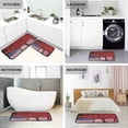 thumbnail image 5 of SKYSONIC Black Lives Matter Kitchen Mats and Rugs Stars Stripes Flag Floor Runner Area Rug Washable Carpet Perfect for Living Room Bedroom Entryway,19.7"x27.6"+19.7"x47.2", 5 of 7
