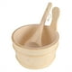 thumbnail image 4 of Juego de cucharón de madera natural para baño, accesorios de baño para sauna, spa, 4 of 14