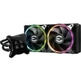 thumbnail image 2 of EVGA CLCx Series - Processor liquid cooling system - with LCD display - (for: AM4, LGA1200, LGA1700, AM5, LGA115x Socket) - copper - 120 mm, 2 of 8
