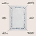 thumbnail image 3 of JONATHAN Y CARMEL 8 x 10 Area Rug, Athens Border Marble Pattern - Silver/Blue, CAR102B-8, 3 of 7