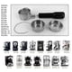 thumbnail image 2 of 51mm Bottomless Portafilter with 2 Filter Baskets For ECO310, 2 of 5