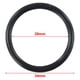 thumbnail image 3 of High Quality O Ring Seal Seal 5 Pack Basin Drain Black For 38mm Inner Diameter: 28mm O Ring Outer Diameter: 34mm, 3 of 9