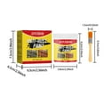thumbnail image 3 of Vwrxbz Metal Rust Converter Paint for Iron Gate Railing Car Anti Rust Coating Primer 100ml with Brush, 3 of 8