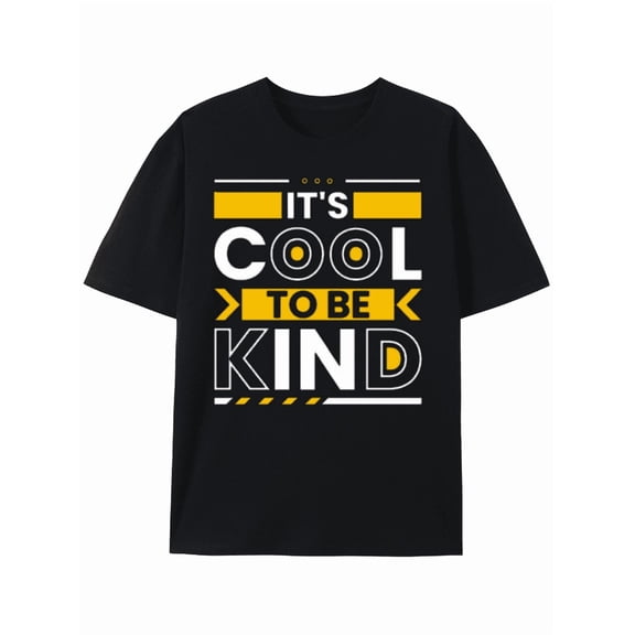 Greenink T-Shirt Spread Kindness: It's Cool to Be Kind Graphic Tee