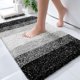 thumbnail image 5 of Alfombra de Baño Alfombras de Baño Conjuntos de 2 Piezas, Alfombra de Baño Tamaño 16,1x24 + 20x30 Pulgada Negro, 5 of 5