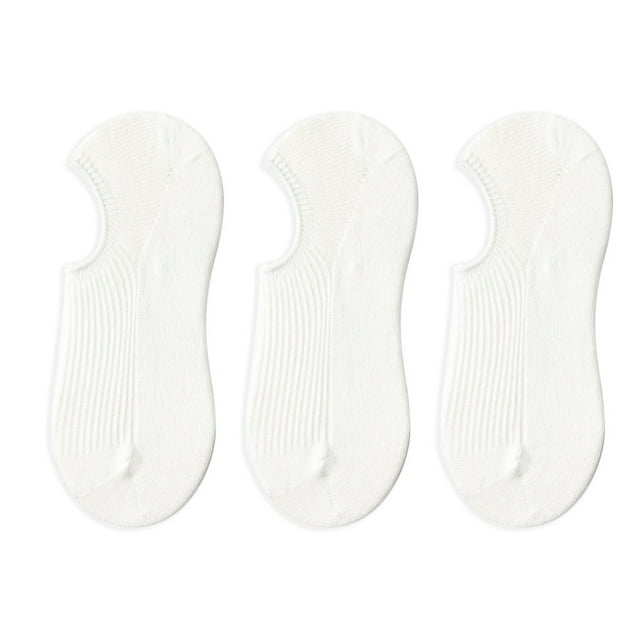 Calcetines deportivos antideslizantes invisibles superficiales antideslizantes de silicona de algodón para todas las estaciones calcetines finos para mujer