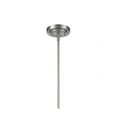 thumbnail image 7 of Ludlow 1-Light Brushed Nickel Hanging Kitchen Pendant Light with Opal Glass Shade, 7 of 7