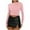 Pink, variant on WCMZJ Womens Long Sleeve Crop Tops Basic Slim Fitted Shirts Casual Fashion 2024 Going Out Y2k Tops Teen Girl Clothes Purple S