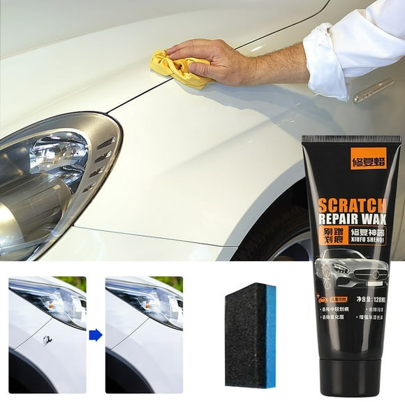 Iumwxz car scratch remover Car Scratch Repair Paste Car Maintenance And Refurbishment Paint Scratch Scratch Polishing Paint Repair Paste shiny car stuff car wax Black Plastic hometrends