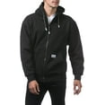thumbnail image 4 of Pro Club Mens Heavyweight Full Zip Fleece Hoodie, 4 of 6