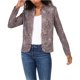 thumbnail image 1 of Tommy Hilfiger - Chaqueta con estampado animal para mujer, marrón, mediana Tommy Hilfiger Chaqueta, 1 of 1