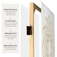 thumbnail image 4 of Oriental Furniture 6 ft. Tall Mandala on Birch Canvas Room Divider - 3 Panel, 4 of 7