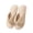 stag126-Beige, variant on BRICH Women's Fuzzy Flip Flop Slippers Cozy Open Toe Indoor House Shoes Lightweight Comfy Indoor Outdoor Footwear Pink 10.5