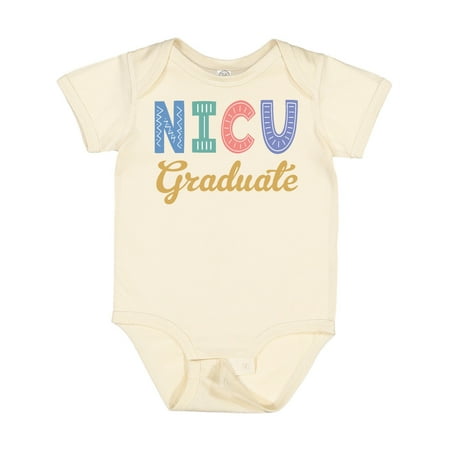 

Inktastic NICU Graduate Baby Clothes Gift Baby Boy or Baby Girl Bodysuit