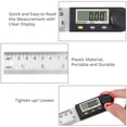 thumbnail image 3 of Digital Angle Finder, Plastic Protractor Angle Ruler 0-360°Digital Inclinometer Electronic Angle Ruler, 3 of 5