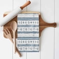 thumbnail image 2 of Dish Towels, Abstract Vintage Absorbent Kitchen Towels 1 PC, Geometric Texture Pattern Microfiber Hand Towels Dish Cloths Tea Towels for Home&nbsp; Bathroom,18X28-Inch, Slate Blue Gray, 2 of 6
