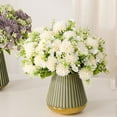 thumbnail image 3 of Sunjoy Tech Fake Bouquet Not Withered Easy Care Non-fading Vivid Decorate Wedding Christmas Artificial Flower Household Stuffs, 3 of 8