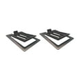 thumbnail image 3 of Bunblic 2Pcs Tilted Desktop Speaker Stands Brackets Anti Slip Bookshelf Desk Surround Sound Speaker Riser for Compact PC Small Gaming Black, 3 of 8