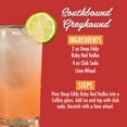 thumbnail image 6 of Deep Eddy Ruby Red Grapefruit Flavored Vodka, 750 ml Bottle, 35% ABV, 6 of 11