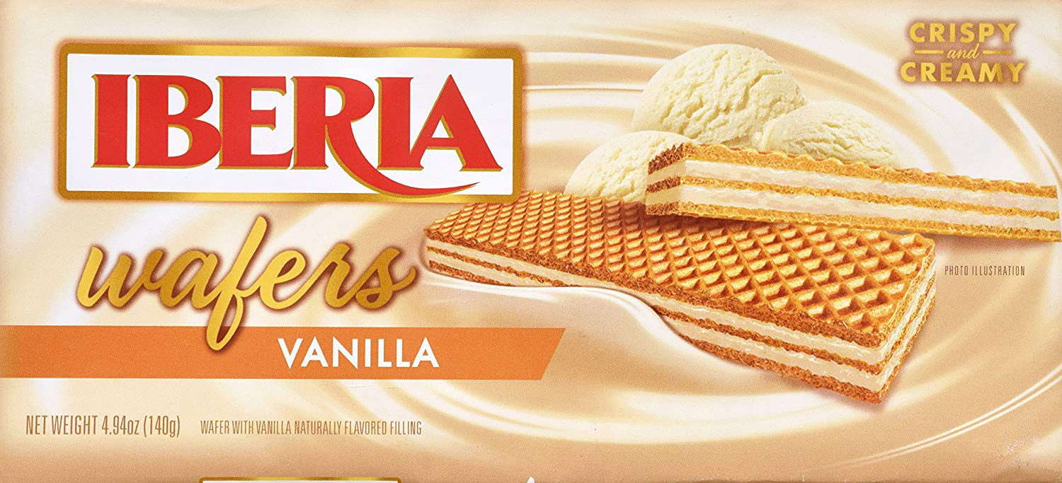 Iberia Vanilla Wafer, 4.94 Ounce (Pack of 22)