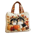 thumbnail image 2 of ibiyuan Halloween Tote Bag, Vintage Trick or Treat Shoulder Bag Gift Candy Bag Large Capacity for Party Favor Supplies, 2 of 6