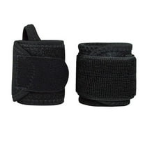 WHAMVOX Black Neoprene Sports Wristband for Basketball Fitness Protecting Wrist from Injury Comfortable Elastic Sweatband Fits All Sizes