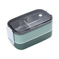 thumbnail image 3 of Stainless Steel Storage Containers with Lids Stainless Steel Lunch Box Student Insulation Work Lunch Box Double-Layer Portable Large-Capacity Multi-Layer Lunch Box, 3 of 9