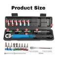 thumbnail image 3 of Mistaha Automotive Torque Wrench Set with Reversible Ratchet and Fast Socket, 3-33N.m - Ideal for Precision Auto Repairs, 3 of 5