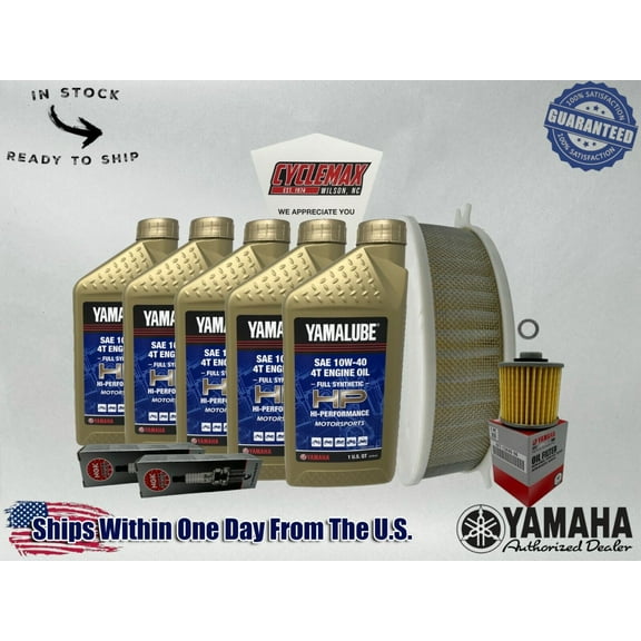 Cyclemax Full-Synthetic Yamalube Tune-Up Kit fits 1999-2009 Yamaha V-STAR 1100