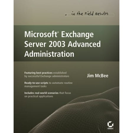 Microsoft Exchange Server 2003 Advanced Administration, Used [Paperback]