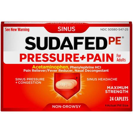 Sudafed Head Congestion