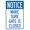 Warning Sign 3, variant on Notice Dumpster for Use by Campers Only Warning Sign - 8"x12", Rules Metal Decor for Business, Home, Outdoor/Indoor, Road, Yard, Garage