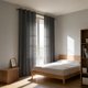 thumbnail image 5 of Cortinas de encaje para ventanas – Cortinas gruesas y caladas con elegante caída para sala de estar, dormitorio y balcón – Tratamiento de ventanas de poliéster que filtra la luz y aísla del calor, 5 of 6