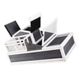 thumbnail image 5 of Tortoise Habitat Wooden Tortoise House Indoor/Outdoor 3-Room 44x25.6x24in, 5 of 6