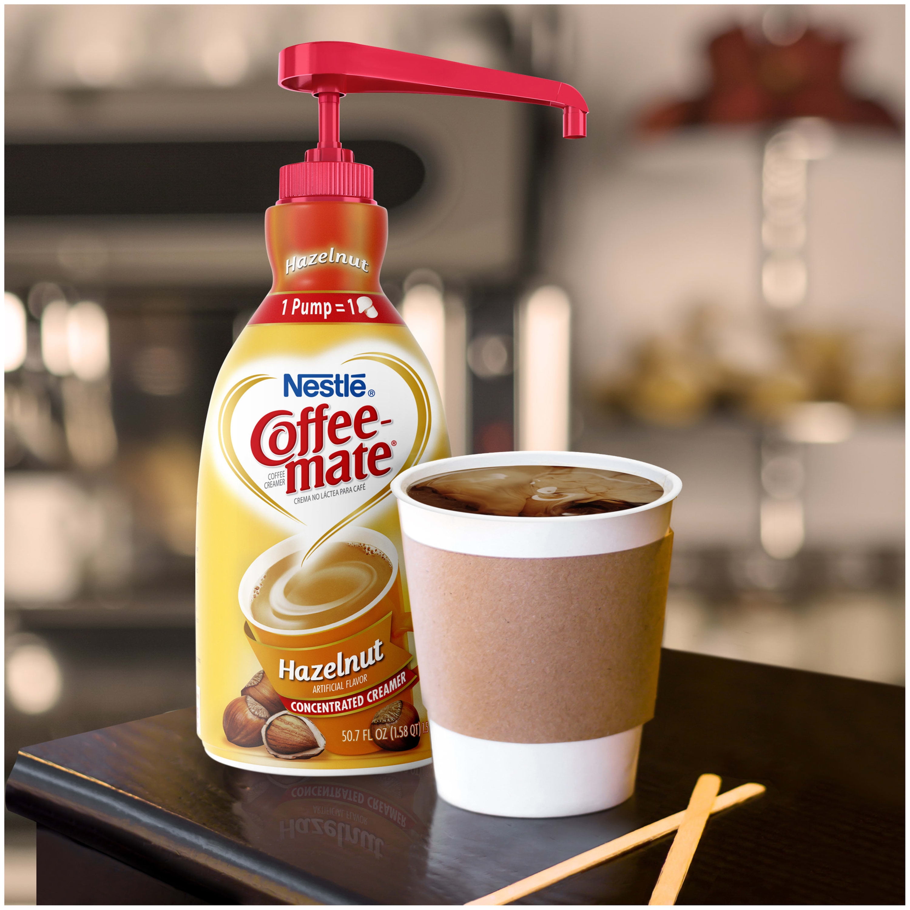Buy Coffee Mate Hazelnut Liquid Coffee Creamer, Bulk Coffee Creamer