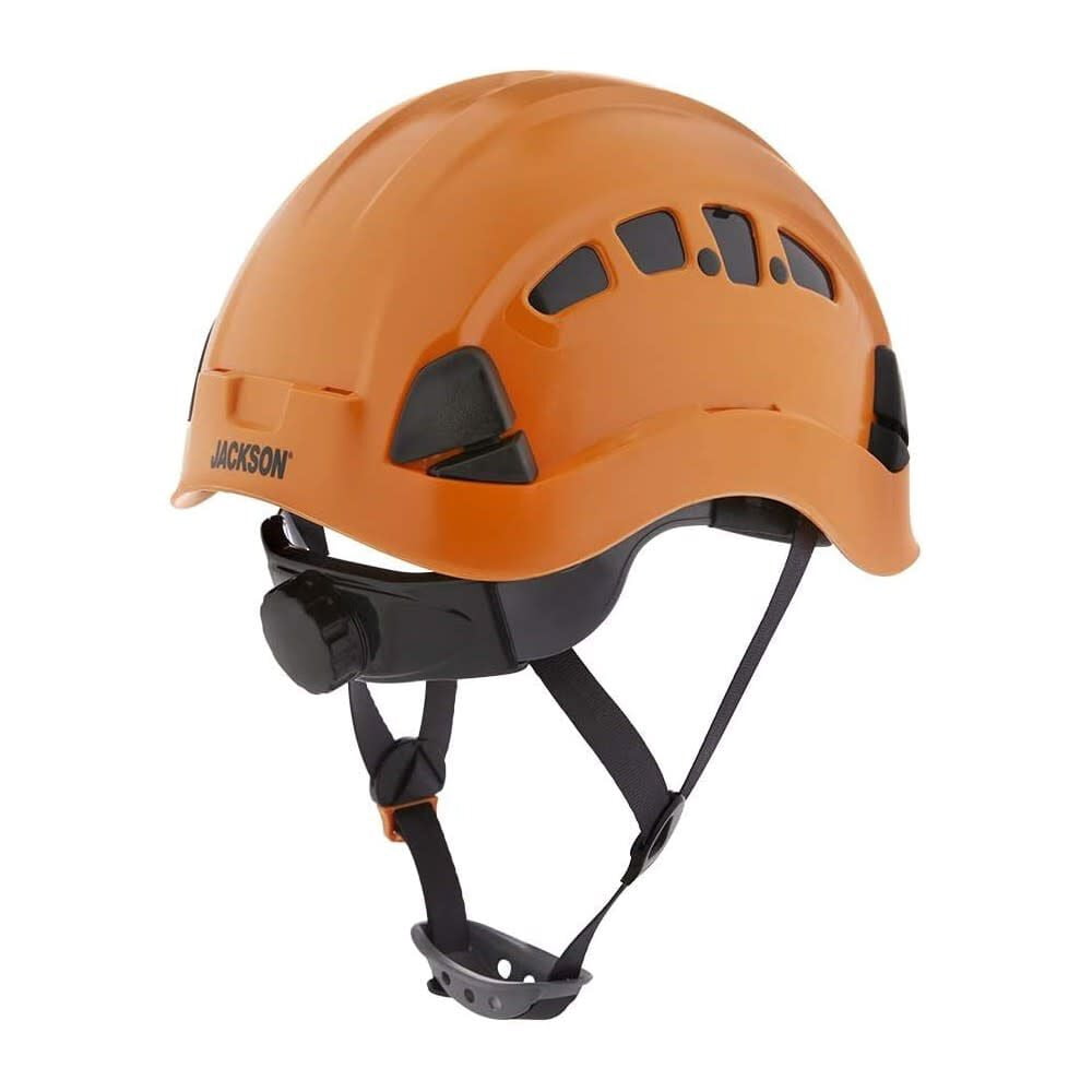 Jackson Safety Hard Hat - CH-400V Series - Industrial Climbing - Vented - Orange
