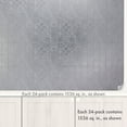 thumbnail image 3 of Main Street Peel & Stick Wallpaper Tiles, Silver Stone Mosaic, 8 in x 8 in, 24 Pack, Self Adhesive Wall Tiles for Kitchen Backsplash and Home Decor, 3 of 9