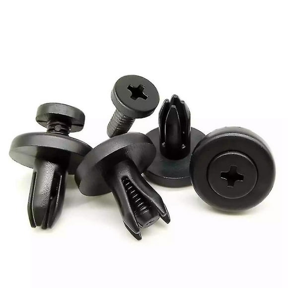 100pcs Car Fastener Screw Retainer Auto Liner Fixing Clip For