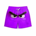 thumbnail image 3 of Pantalones cortos de bolsillo para niños con cordón elástico estampado casual traje de baño pantalones de cinco puntos, 3 of 8
