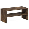 thumbnail image 5 of Furinno FANO 24-Inch Stackable Shoe Rack for Closet Entryway Amber Pine, 5 of 5