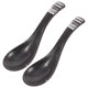 thumbnail image 1 of 2pcs Asian Spoons Soup Spoon Ceramic Spoon Ramen Spoon Retro Porcelain Spoon, 1 of 3