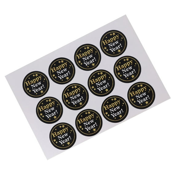 OULII 144Pcs Round Adhesive Sealing Stickers Self Adhesive Strong Stick for Notebooks and Furniture