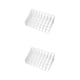 thumbnail image 3 of Organizador cosmético Qarigey blanco con Múltiples compartimentos 2Conjunto, 3 of 6
