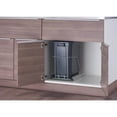 thumbnail image 4 of TRINITY EcoStorage 25 Gal. Sliding Trash Can Chrome, 4 of 4