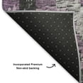 thumbnail image 5 of Addison Rugs Mayfield Premium Machine Washable Transitional Aztec Lavender Rectangle Rug, 3' x 5', 5 of 7