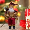 thumbnail image 1 of Estatua de travieso de pie, figura de Navidad, decoración para el hogar, sala de estar, ventana, gabinete, dormitorio, mesa de oficina, de mesa Macarena Figuras de Santa Claus, 1 of 7