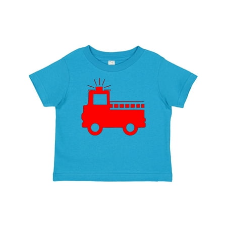 

Inktastic Red Fire Engine Gift Baby Boy or Baby Girl T-Shirt