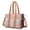 Pioneer Flower Floral-3, variant on Teacher Tote Bag,Pioneer Flower Floral Print Pattern Teacher Utility Tote Bag,Large Work Tote Bags for Women with Multiple Pockets,Top Zipper Closure,13.8x10.6x6.7 Inch