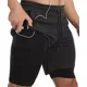 thumbnail image 2 of Gimnasio Short Con Licra Deportiva 2 En 1 Hombre Correr, 2 of 7