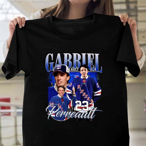 Gabriel Perreault Ice Hockey Championship Sport Vintage Unisex T-Shirt Y2742, Up to Size 5XL